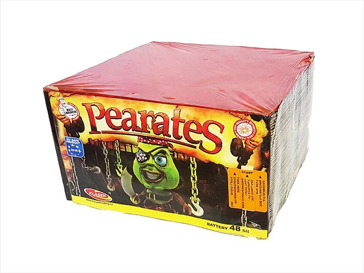 Pearates 48 lovituri / 25 mm drept +tunul înclinat