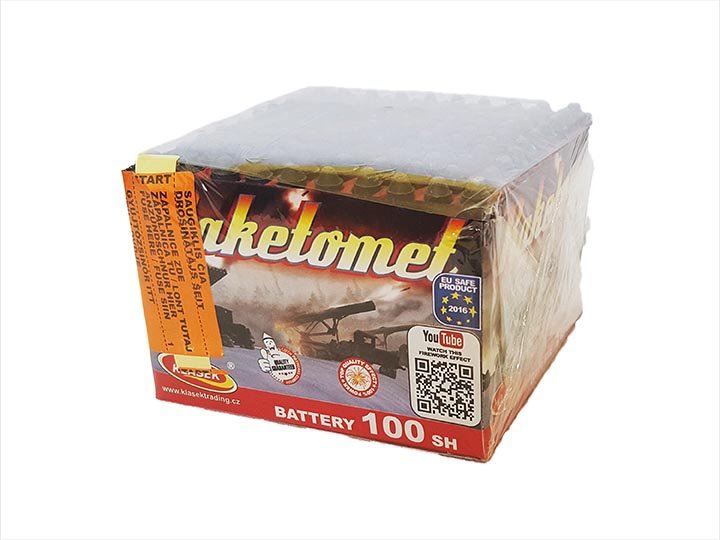 Lansator de artificii 100 lovituri