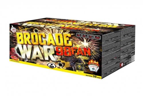 Brocade war 98 lovituri / 25mm – fan shape