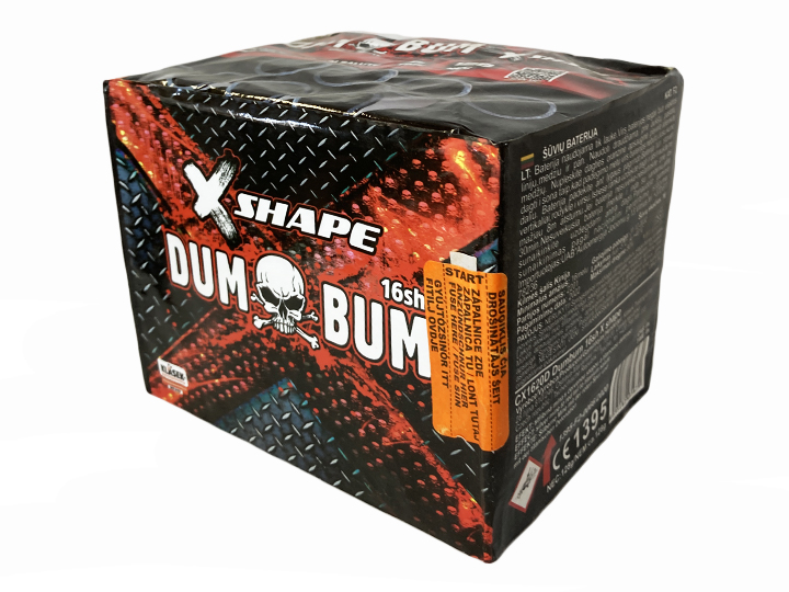 Dum Bum X shape 16 lovituri / 20mm 