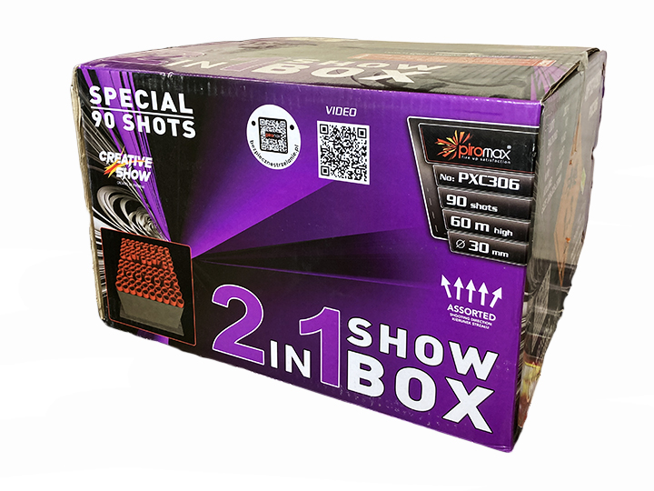 Show Box 2v1 90 lovituri / 30mm