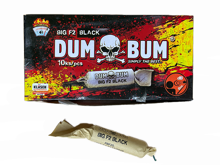 Dum Bum Big F2 black 10buc