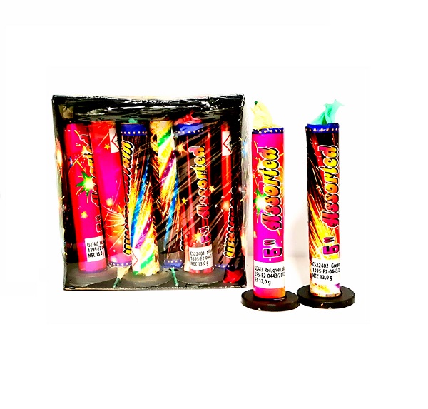 5" Assorted Fountain 6buc