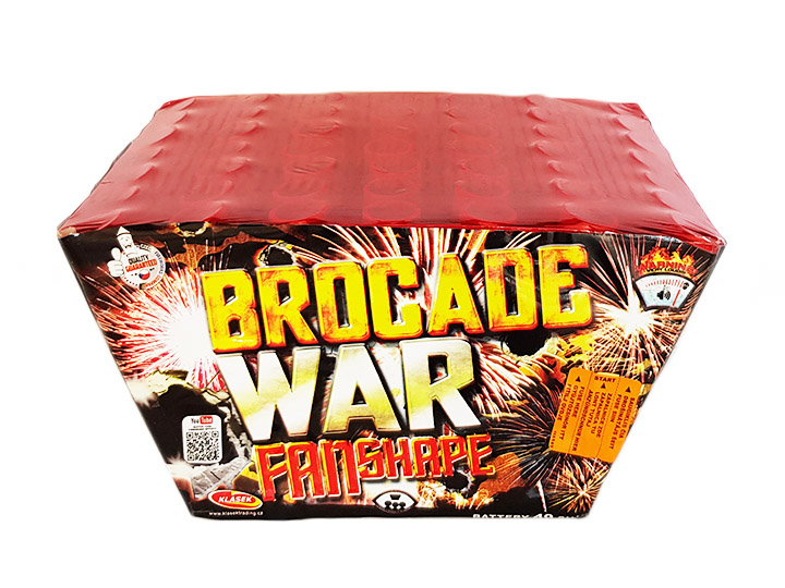 Brocade war  49 lovituri / 25mm – fan shape