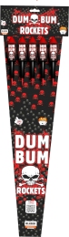 Dum Bum Rocket with scream  5buc