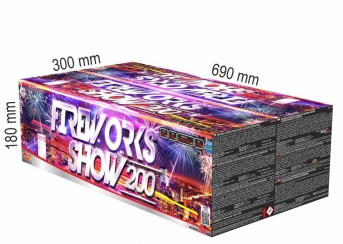 Fireworks show 200 lovituri / multicalibru