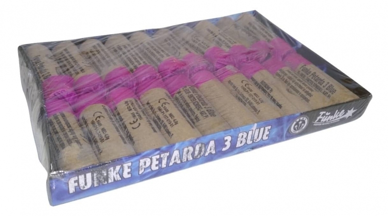 Funke petarda 3 albastră 20buc