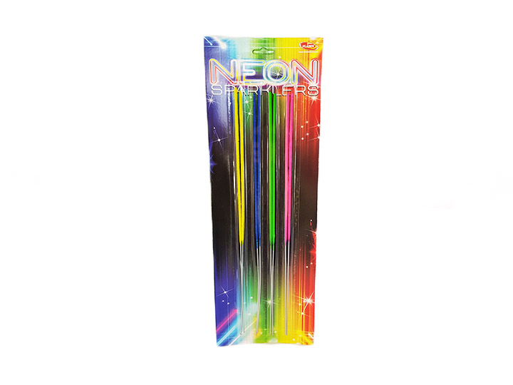 Artificii neon de brad neon 40cm 8buc