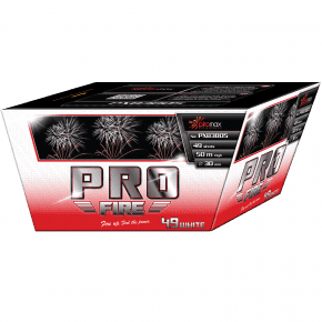 PRO-FIRE WHITE 49 lovituri / 30 mm înclinat