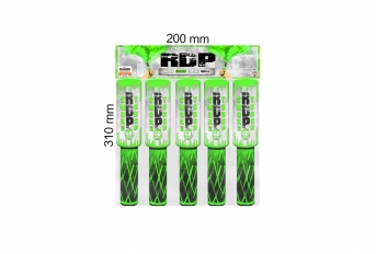 Torță fumigenă cu siguranță de rupere verde 5buc