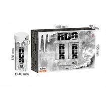 Torță fumigenă cu siguranță de rupere albă