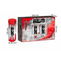 Torță fumigenă cu siguranță de rupere roșie