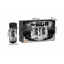Torță fumigenă turbo cu siguranță de rupere neagră