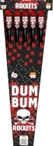 Dum Bum Rocket with scream  5buc