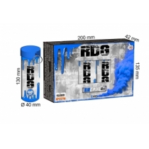 Torță fumigenă cu siguranță de rupere albastră