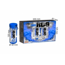 Torță fumigenă turbo cu siguranță de rupere albastră