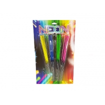 Artificii de brad neon 28cm 20buc