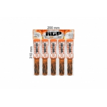 Torță fumigenă cu siguranță de rupere portocalie 5buc