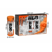 Torță fumigenă cu siguranță de rupere portocalie