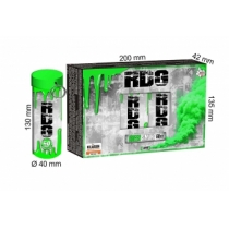 Torță fumigenă cu siguranță de rupere verde