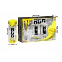 Torță fumigenă cu siguranță de rupere galbenă