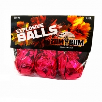 Zom Bum Explosive Balls 3buc